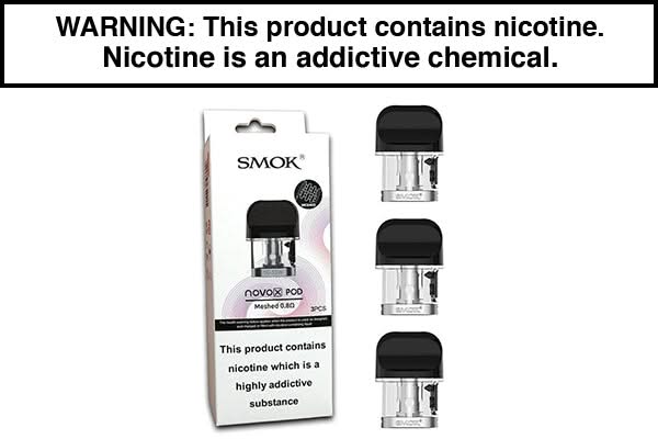 SMOK NOVO X REPLACEMENT PODS SMOK NOVO X REPLACEMENT PODS