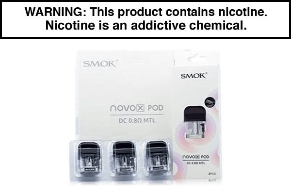 SMOK NOVO X REPLACEMENT PODS SMOK NOVO X REPLACEMENT PODS