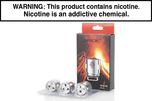 SMOK TFV12 CLOUD BEAST KING COILS (PACK OF 3) V12-T6