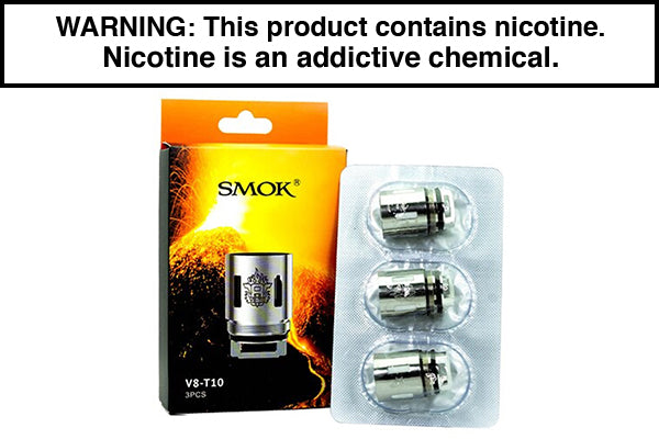 SMOK TFV8 V8-T10 REPLACEMENT COILS (3-PACK)