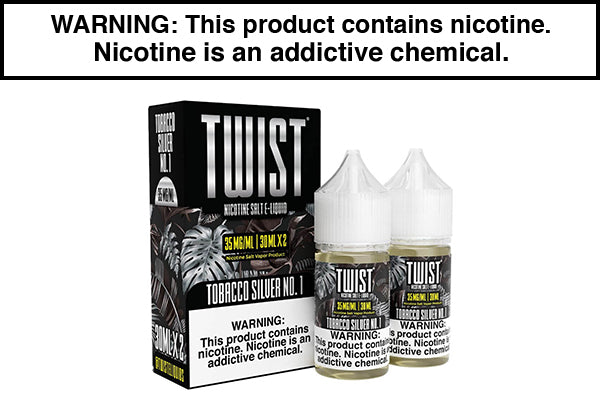 TOBACCO SILVER NO. 1 BY TWIST SALT 60ML