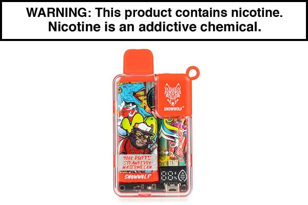 easy smart vape SNOWWOLF EASY SMART EA9000 DISPOSABLE VAPE