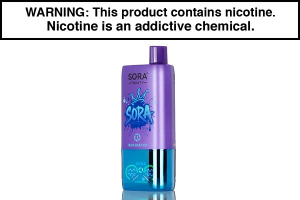 SORA TRINITY DISPOSABLE VAPE - 60,000 PUFFS