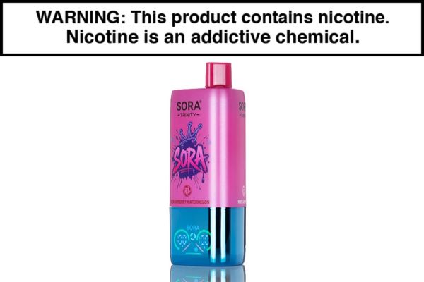 SORA TRINITY DISPOSABLE VAPE - 60,000 PUFFS