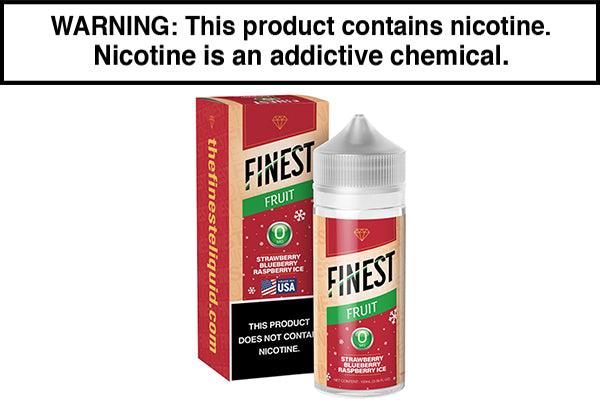 STRAWBERRY RASPBERRY BLUEBERRY ICE BY THE FINEST FRUIT EDITION 100ML