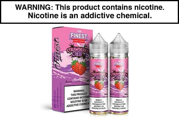 STRAWBERRY CHEW BY THE FINEST SWEET AND SOUR SERIES 120ML