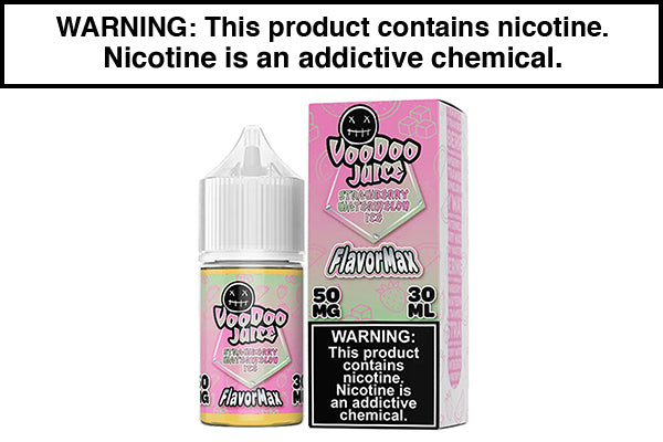 STRAWBERRY WATERMELON ICE BY VOODOO JOOS FLAVORMAX SALTS 30ML