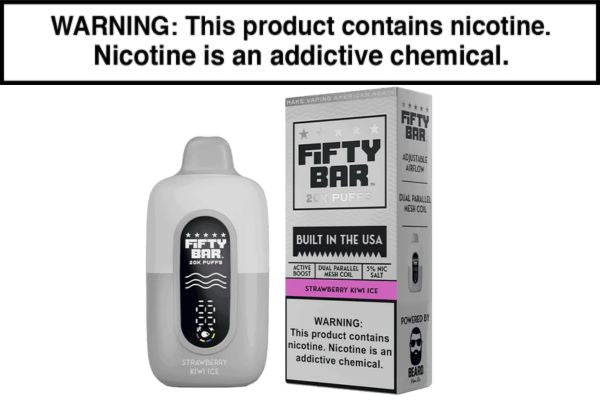 FIFTY BAR V2 20K DISPOSABLE VAPE - 20,000 PUFFS
