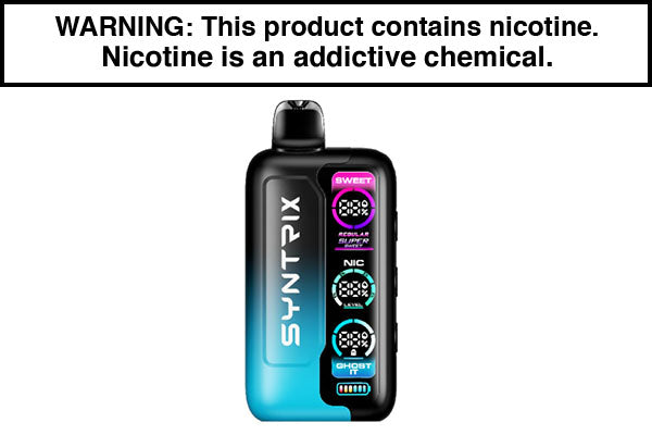 SYNTRIX GHOST IT DISPOSABLE VAPE - 40,000 PUFFS