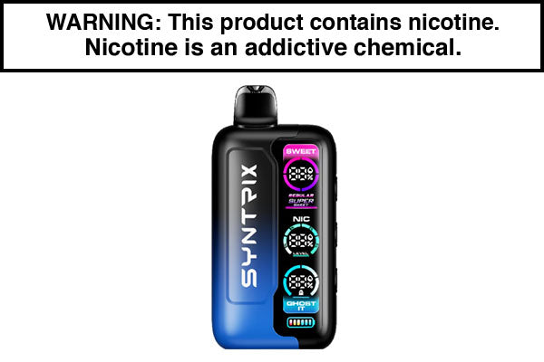 SYNTRIX GHOST IT DISPOSABLE VAPE - 40,000 PUFFS
