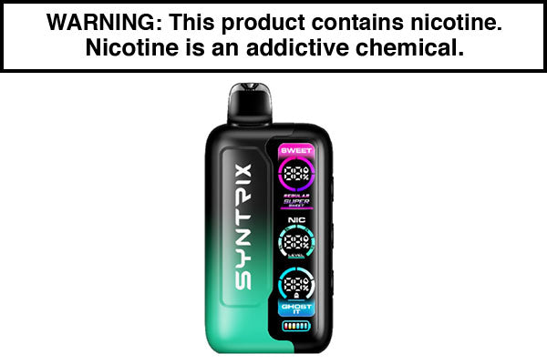 SYNTRIX GHOST IT DISPOSABLE VAPE - 40,000 PUFFS