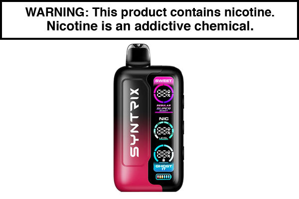 SYNTRIX GHOST IT DISPOSABLE VAPE - 40,000 PUFFS