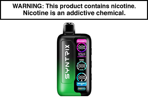 SYNTRIX GHOST IT DISPOSABLE VAPE - 40,000 PUFFS