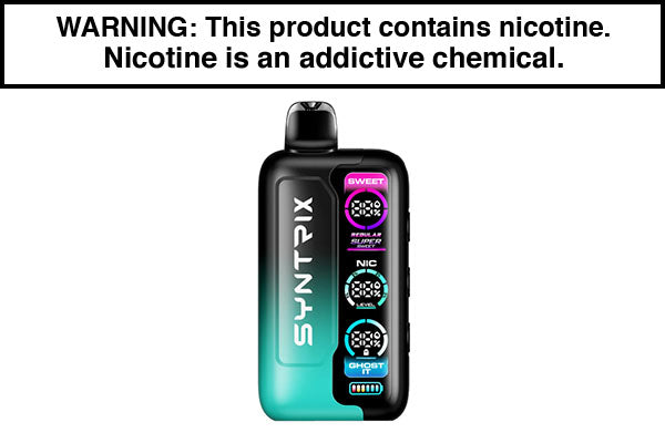 SYNTRIX GHOST IT DISPOSABLE VAPE - 40,000 PUFFS
