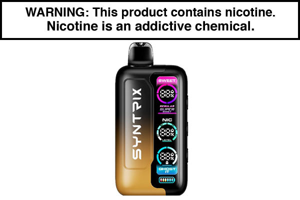 SYNTRIX GHOST IT DISPOSABLE VAPE - 40,000 PUFFS