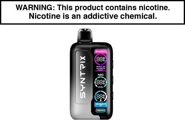 SYNTRIX GHOST IT DISPOSABLE VAPE - 40,000 PUFFS