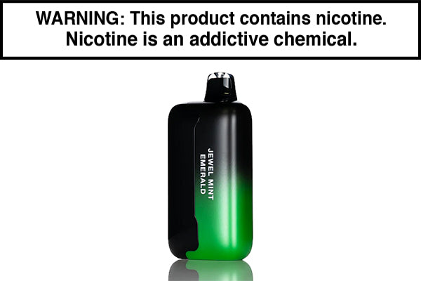 SYNTRIX X POD JUICE GHOST IT 40K DISPOSABLE VAPE - 40,000 PUFFS Jewel Mint Emerald