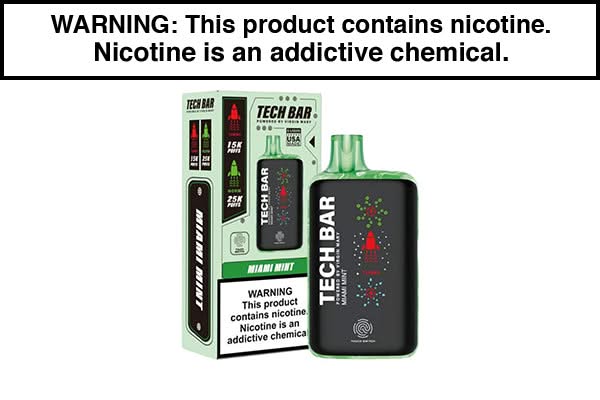 TECH BAR 25K DISPOSABLE VAPE - 25,000 PUFFS TECH BAR 25K DISPOSABLE VAPE - 25,000 PUFFS