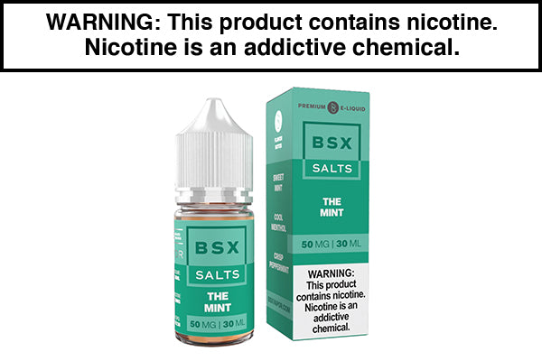 THE MINT BY GLAS BASIX NIC SALTS 30ML