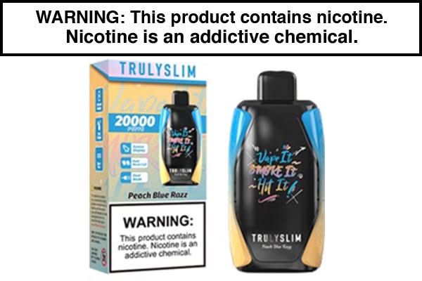 TRULY BAR TRULYSLIM 20K DISPOSABLE VAPE TRULY BAR TRULYSLIM 20K DISPOSABLE VAPE