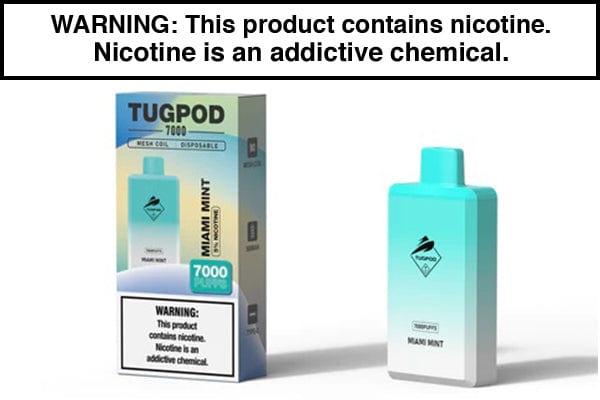 TUGPOD BOX DISPOSABLE VAPE - 7000 PUFFS TUGPOD BOX DISPOSABLE VAPE - 7000 PUFFS