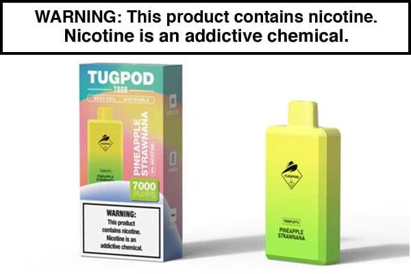 TUGPOD BOX DISPOSABLE VAPE - 7000 PUFFS TUGPOD BOX DISPOSABLE VAPE - 7000 PUFFS