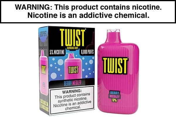 TWIST DISPOSABLE - 6000 PUFFS TWIST DISPOSABLE - 6000 PUFFS