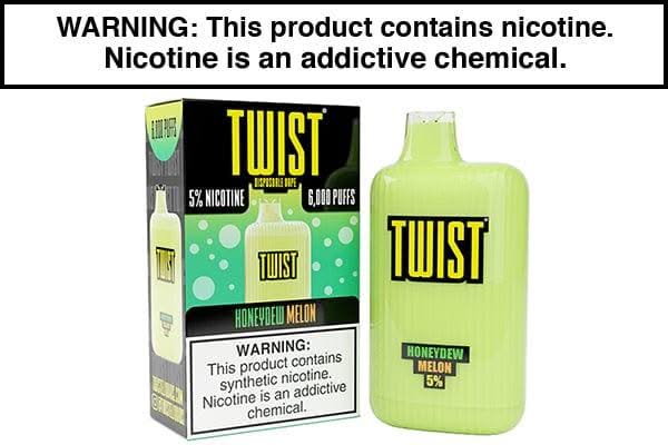 TWIST DISPOSABLE - 6000 PUFFS TWIST DISPOSABLE - 6000 PUFFS