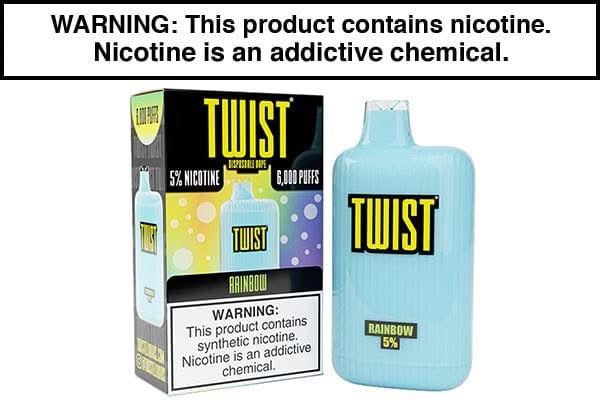 TWIST DISPOSABLE - 6000 PUFFS TWIST DISPOSABLE - 6000 PUFFS