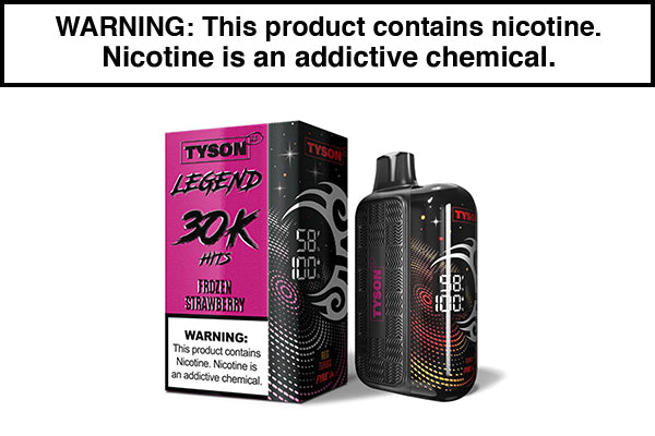 TYSON 2.0 LEGEND 30K DISPOSABLE VAPE - 30,000 PUFFS Frozen Strawberry