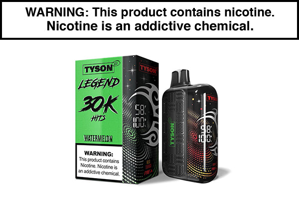 TYSON 2.0 LEGEND 30K DISPOSABLE VAPE - 30,000 PUFFS Watermelon