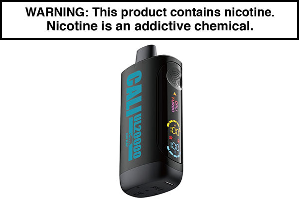 CALI TURBO UL20K DISPOSABLE VAPE - 20,000 PUFFS - Vape Juice