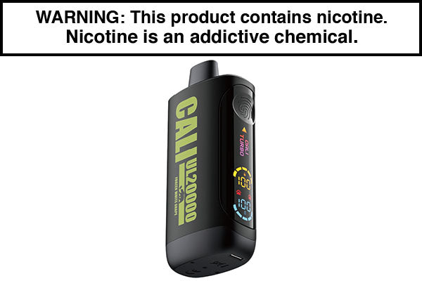 CALI TURBO UL20K DISPOSABLE VAPE - 20,000 PUFFS - Vape Juice