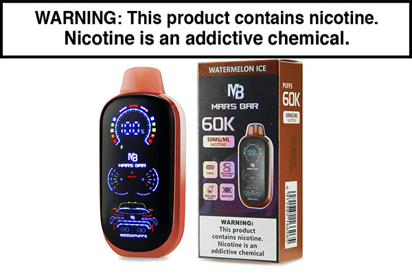 VRK MARS BAR 60K DISPOSABLE VAPE - 60,000 PUFFS Watermelon Ice