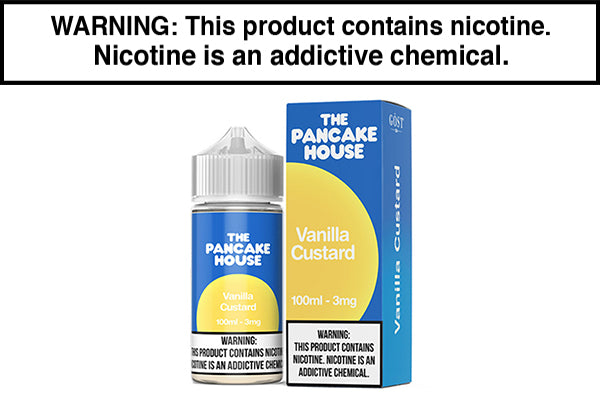 VANILLA CUSTARD BY THE PANCAKE HOUSE 100ML