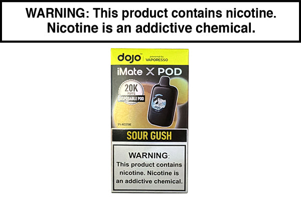 DOJO IMATE X 20K DISPOSABLE POD Sour Gush