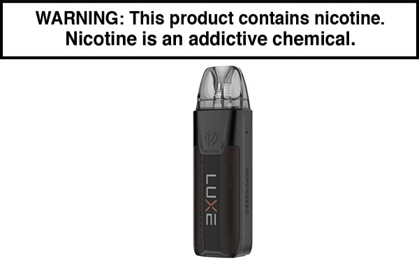 vaporesso luxe xr max 2 dark black leather Vaporesso Luxe XR Max 2 80W Vape Pod Kit