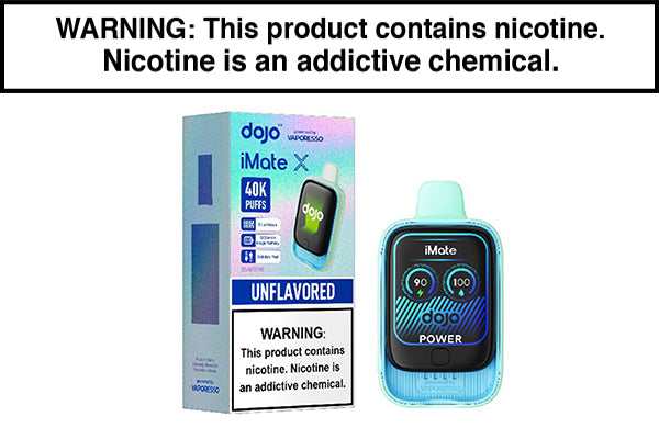 DOJO IMATE X 40K DISPOSABLE VAPE KIT Unflavored