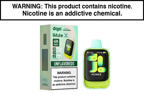 DOJO IMATE X 40K DISPOSABLE VAPE KIT Unflavoreds
