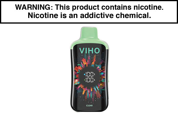 VIHO SUPER CHARGE PRO 20K DISPOSABLE VAPE - 20,000 PUFFS Clear