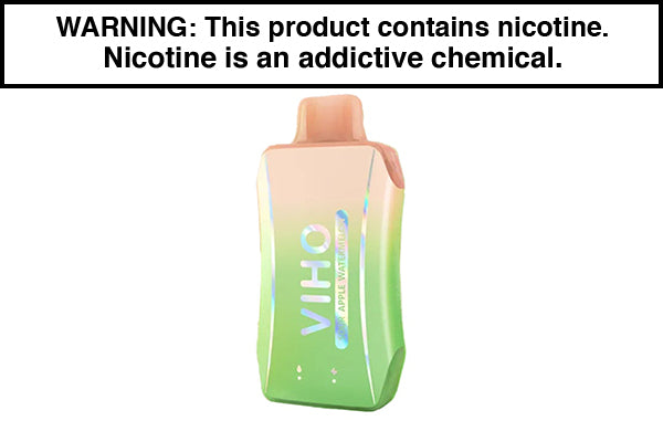 VIHO TURBO DISPOSABLE VAPE - 10,000 PUFFS Sour Apple Watermelon