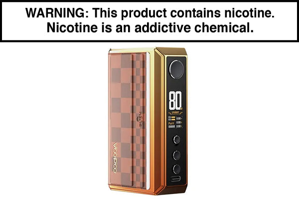 VOOPOO DRAG 5 VAPE BOX MOD Sunset Orange
