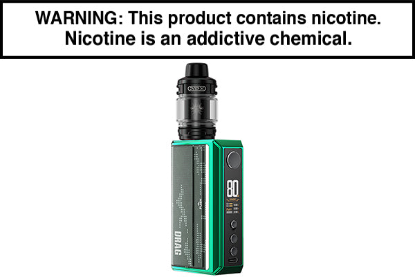 VOOPOO DRAG 5 VAPE STARTER KIT Green