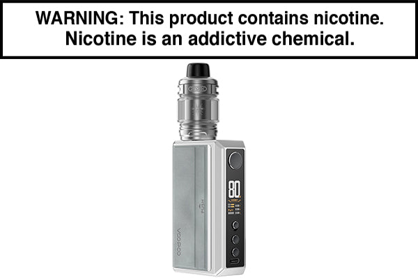 VOOPOO DRAG 5 VAPE STARTER KIT Silver