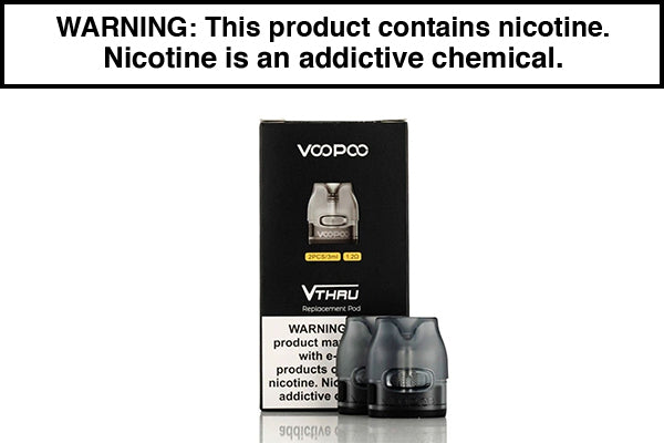 VOOPOO VMATE V2 3ML REPLACEMENT PODS (2-PACK)