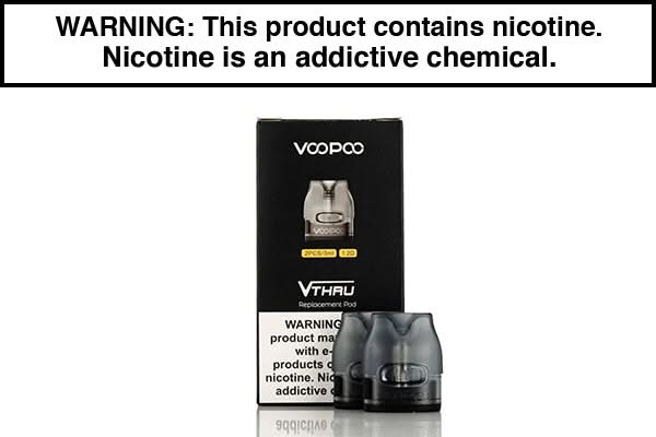 VOOPOO VMATE V2 3ML REPLACEMENT PODS (2-PACK) VOOPOO VMATE V2 3ML REPLACEMENT PODS (2-PACK)