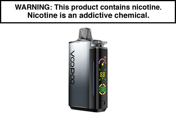 VOOPOO VRIZZ 24W VAPE POD KIT Silver Black