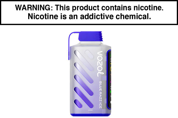 VOZOL GEAR POWER 20K DISPOSABLE VAPE - 20,000 PUFFS Blue Razz Ice