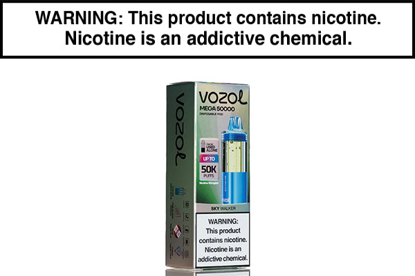 VOZOL MEGA 50K DISPOSABLE VAPE POD Sky Walker