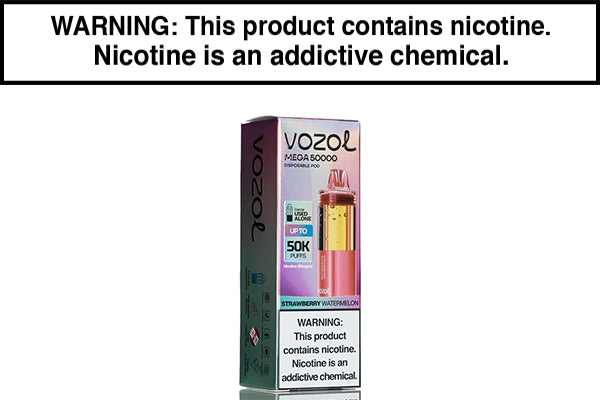 VOZOL MEGA 50K DISPOSABLE VAPE POD Strawberry Watermelon